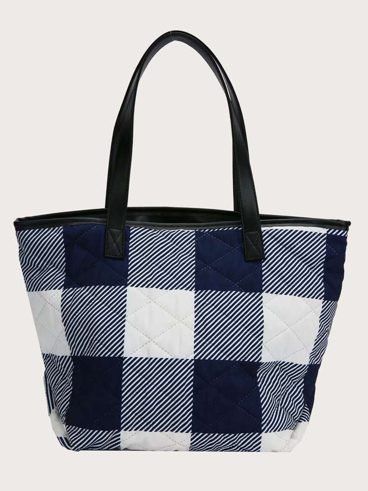   Blue and White Women Tote Bags 6565