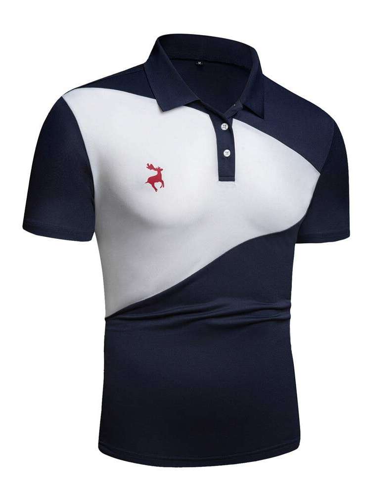 Polo Animal Regular Men Clothing 354