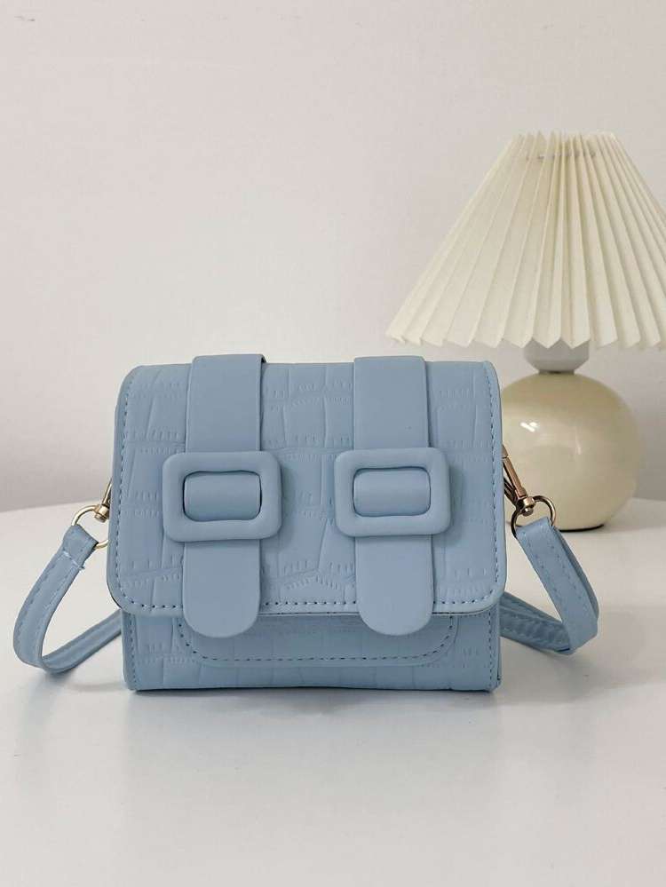  Buckle Blue Bags 989