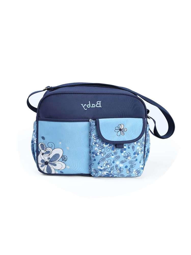  Floral Blue Baby  Mom 6905