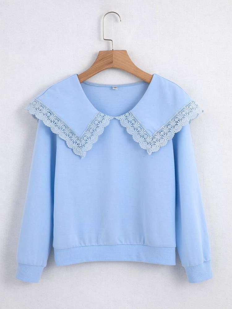 Sailor Collar Regular Fit Blue Kids Clothing 820