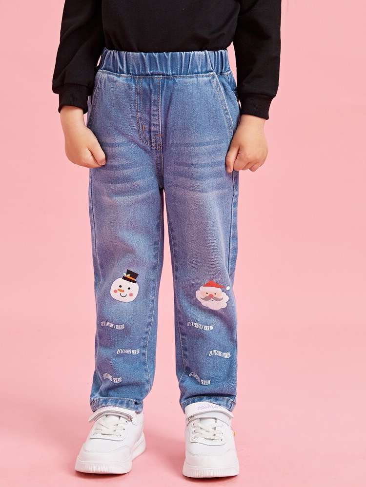   Long Toddler Girls Denim 718