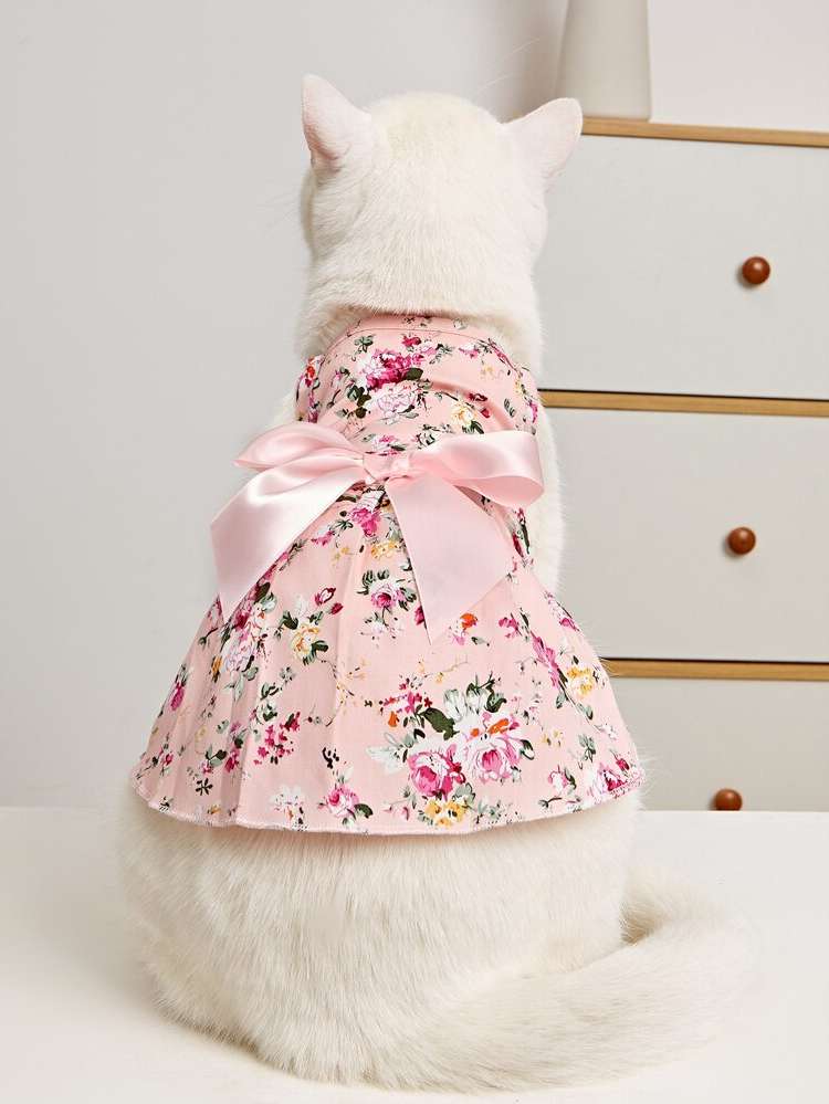  Floral Pet Clothing 7433