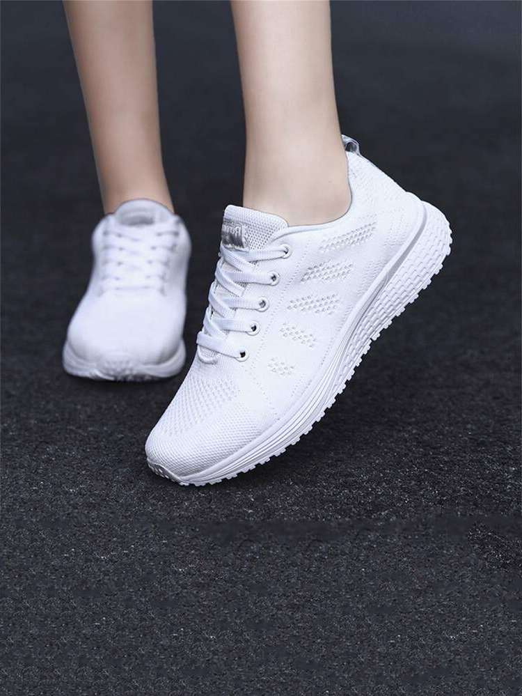  Blue Colorblock Women Sneakers 8261