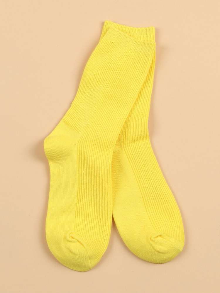   Plain Women Socks 8939