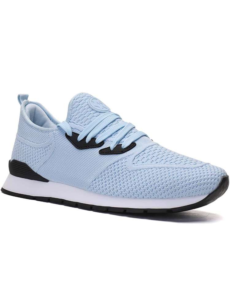  Plain Blue Sporty Women Sports Shoes 1631