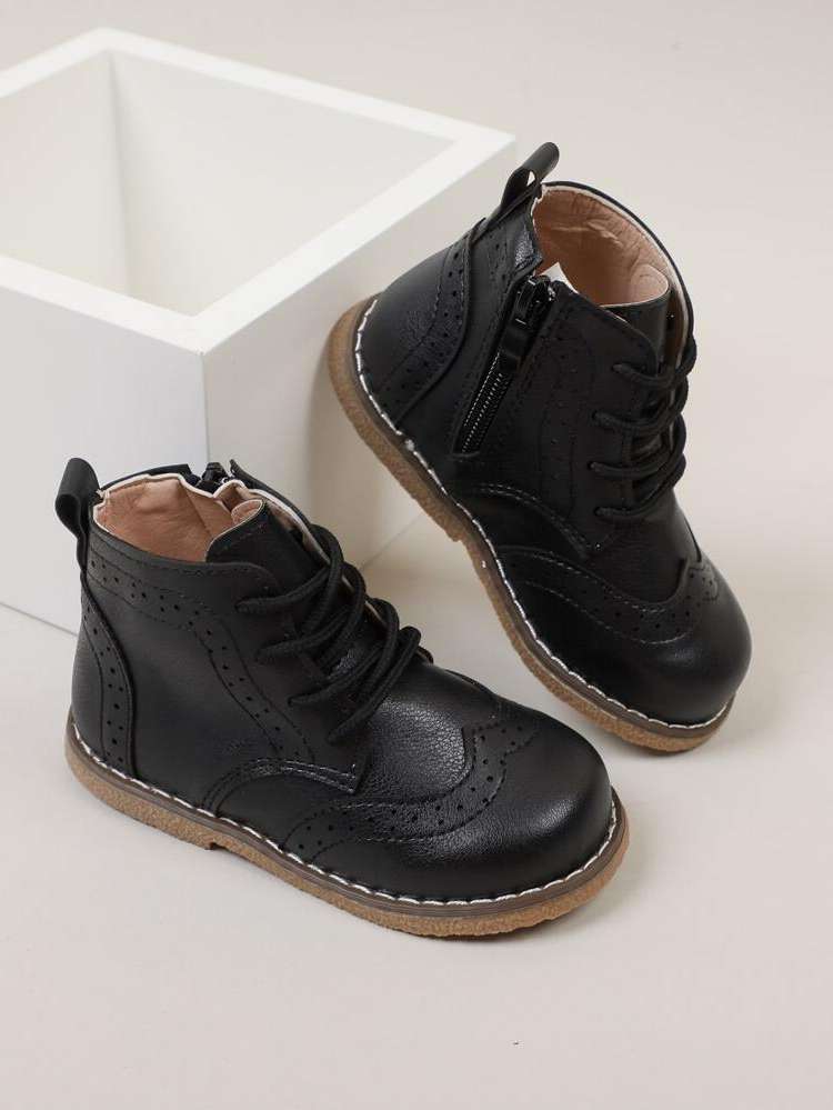   Plain Kids Boots 6498