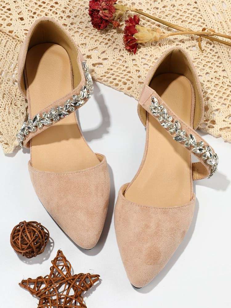   Brown Women Flats 3598