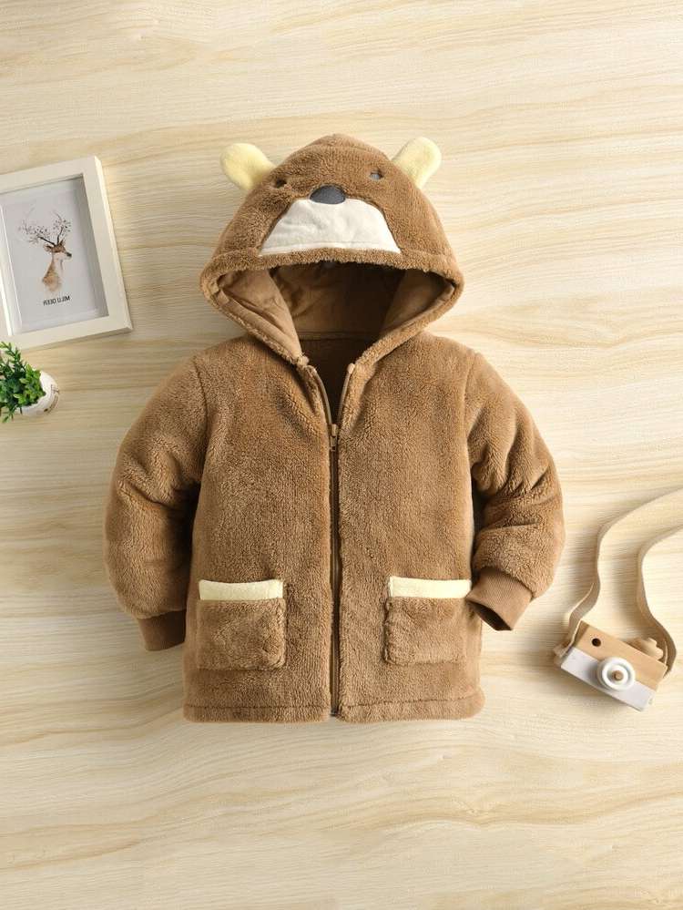  Hooded Regular Fit Kids Clothing 5527