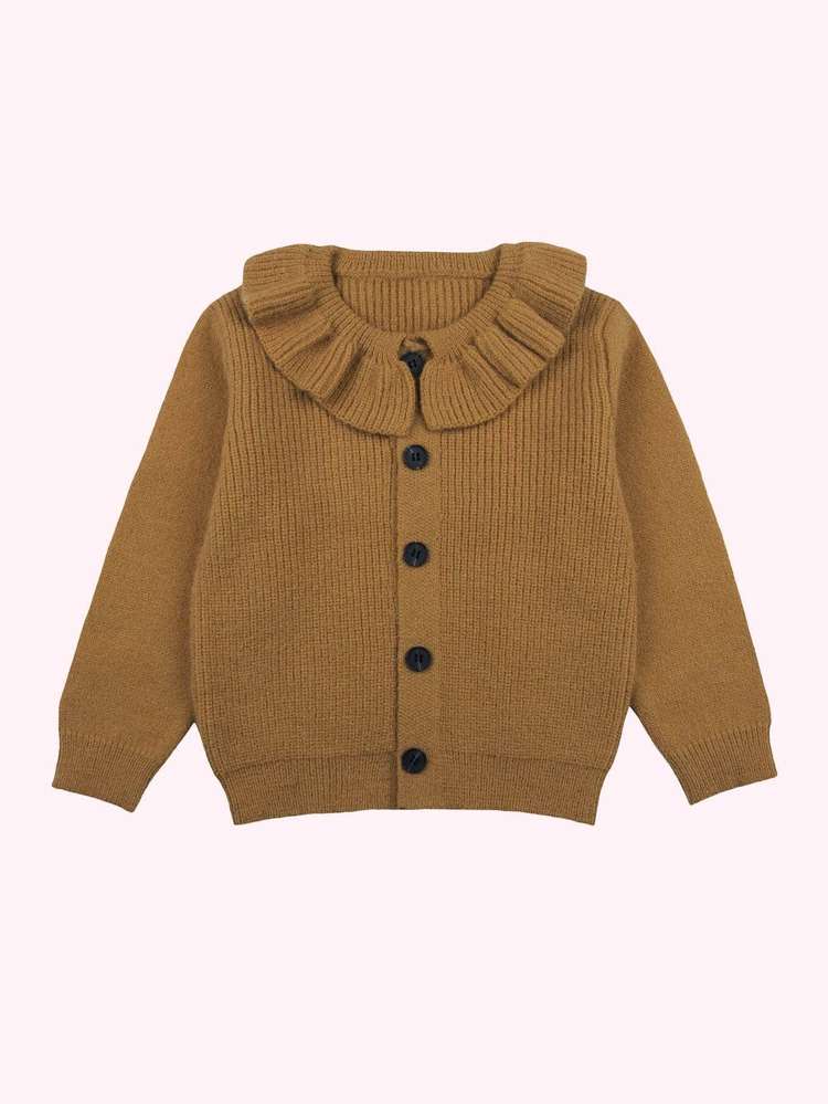  Regular Ruffle Regular Fit Toddler Girl Cardigans 822