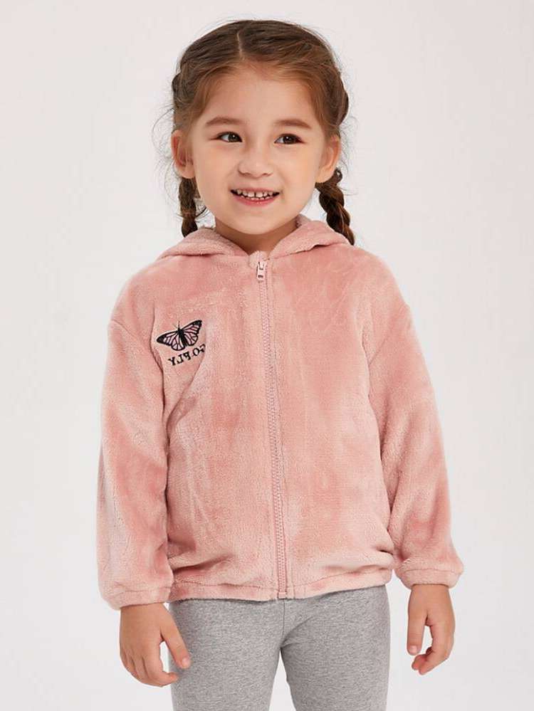 Embroidery Long Sleeve Regular Regular Fit Toddler Girls Clothing 7120