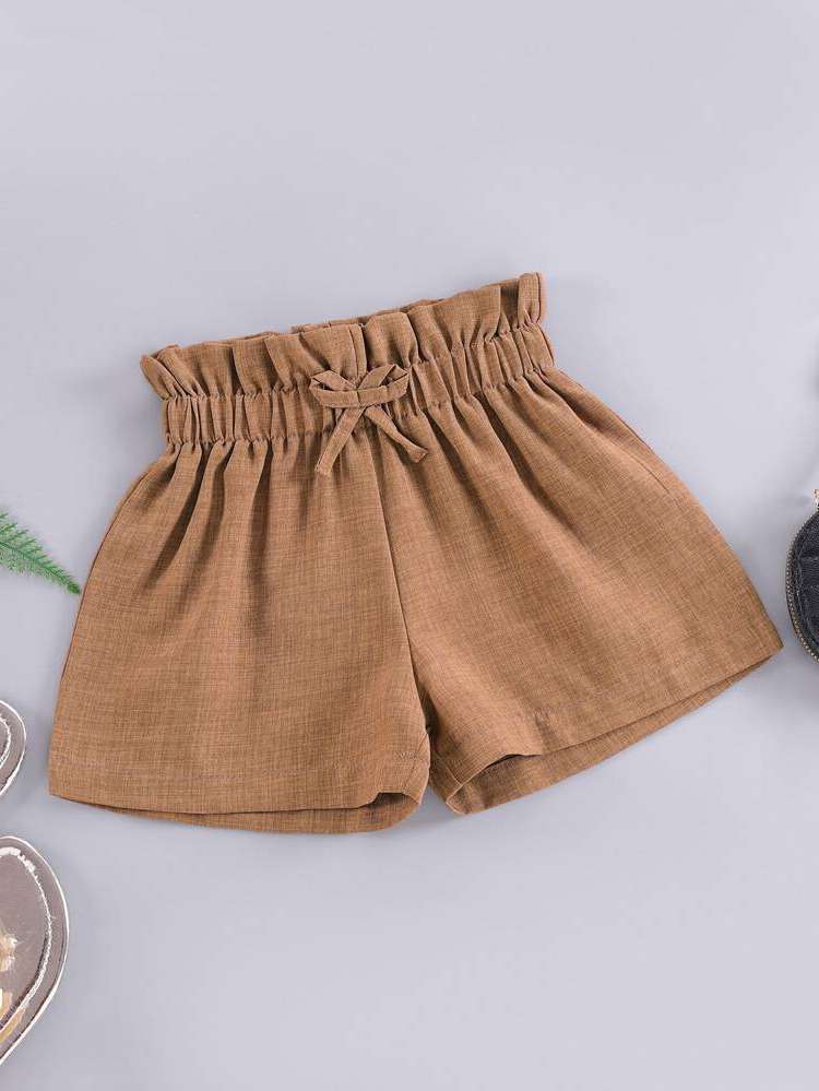  Bow Front Brown Toddler Girls Clothing 8691