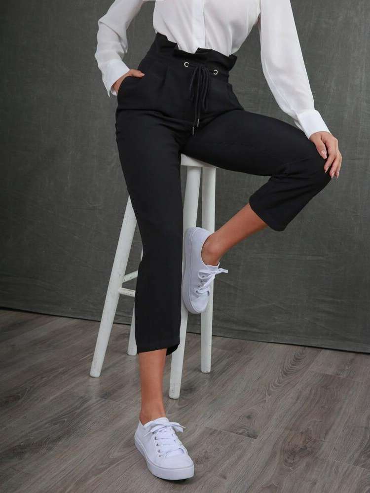 Capris Regular Fit Casual Women Clothing 241