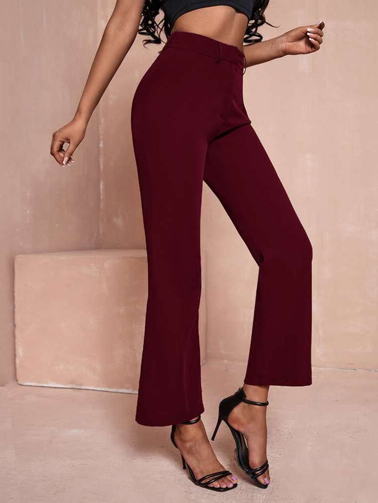  Plain Cropped Women Clothing 8834