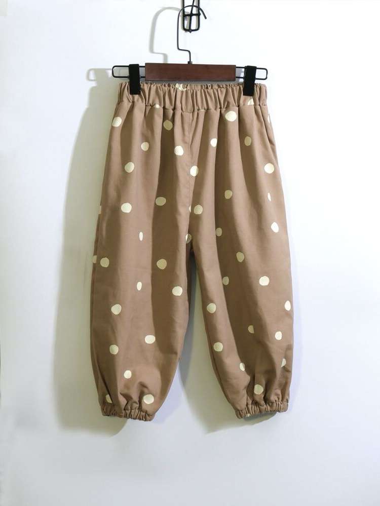  Camel Pocket Toddler Girl Pants 7057