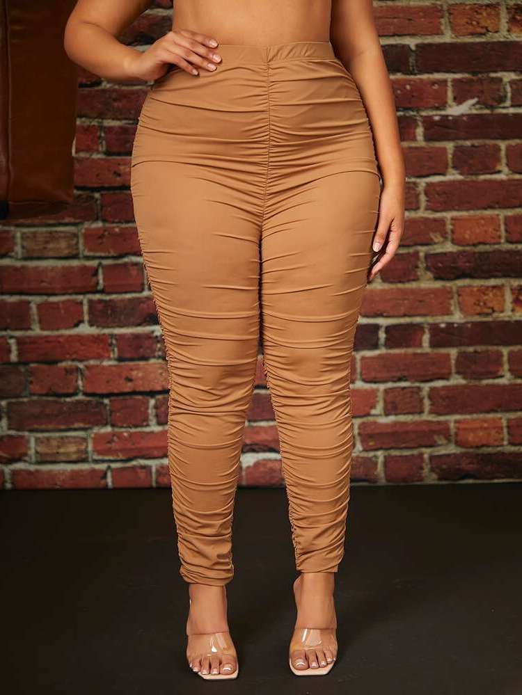   Long Plus Size Leggings 9384