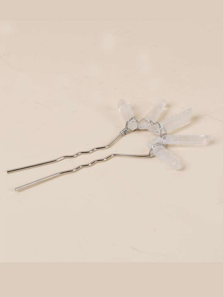 Clear Casual Hair Clips 4490