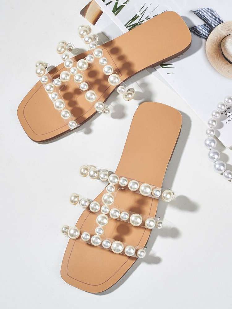 Clear  Glamorous Women Sandals 570