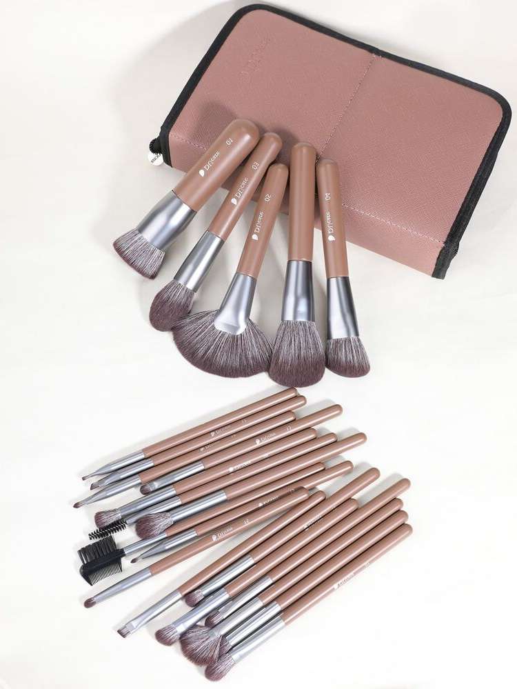  Coffee Brown Beauty Tools 829