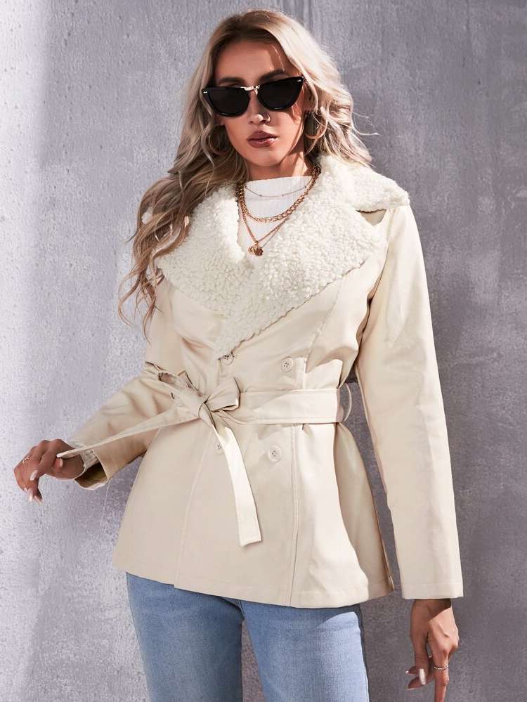   Long Sleeve Women Coats 1757