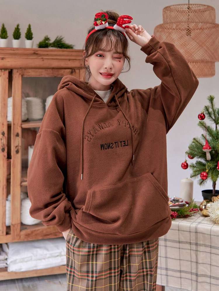 Long Sleeve Embroidery Casual Oversized Women Clothing 2132