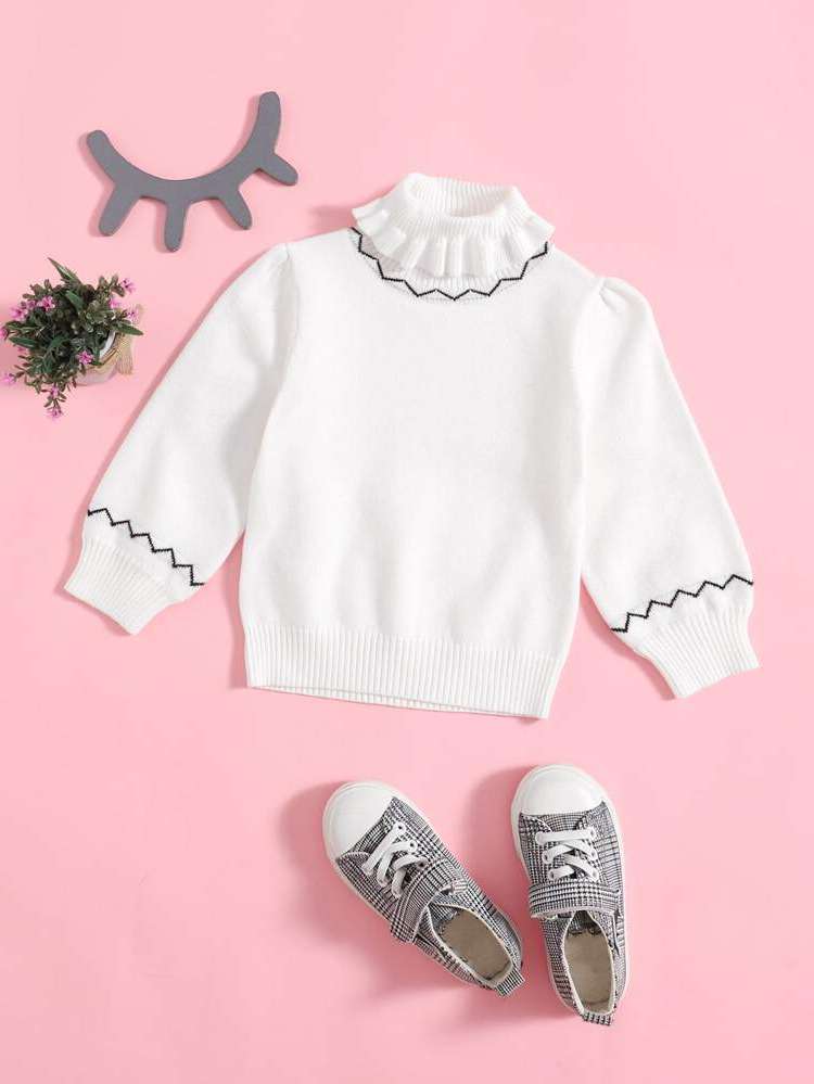  Plain Regular Fit Coral Pink Baby Knitwear 3591