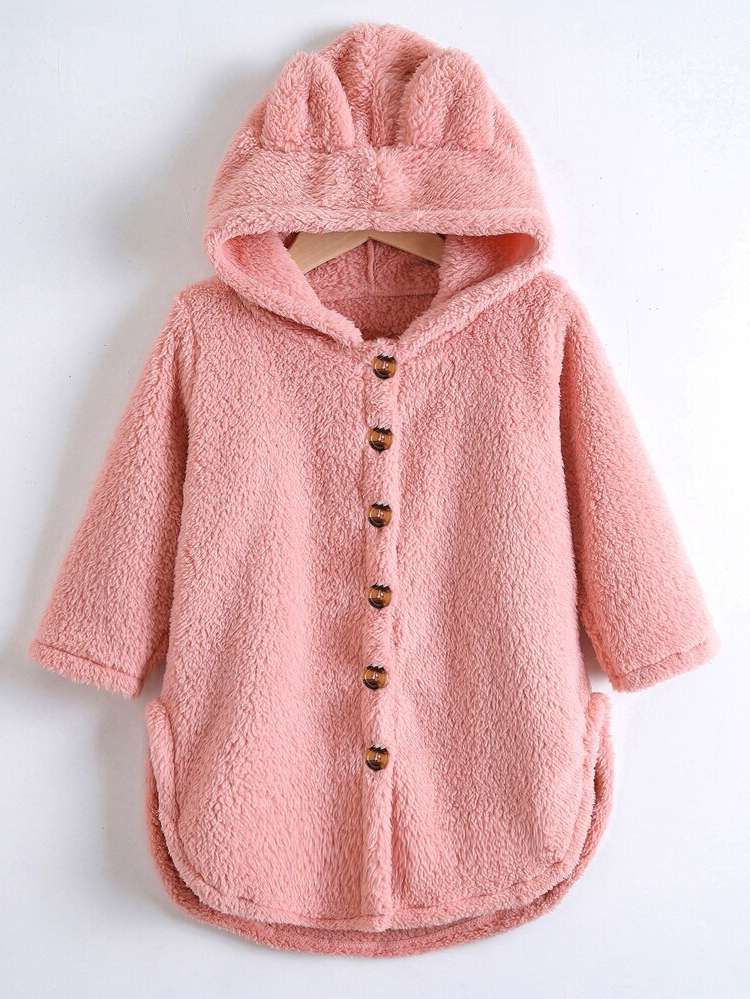  Cute Long Sleeve Regular Fit Toddler Girls Outerwear 7080