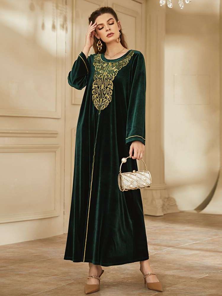 Glamorous  Kaftan  Jalabiya 6877