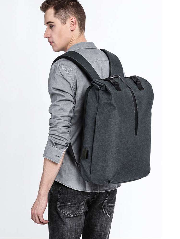  Dark Grey  Men Backpacks 3958