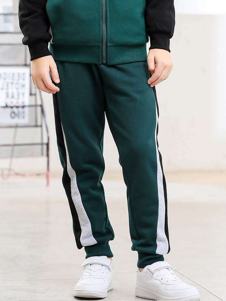  Dark Grey Long Boys Sweatpants 9358