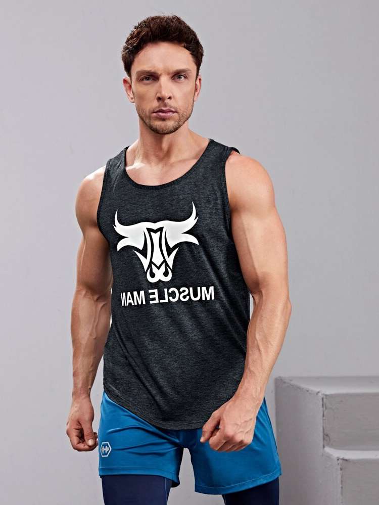  Round Neck Dark Grey Sports 7867