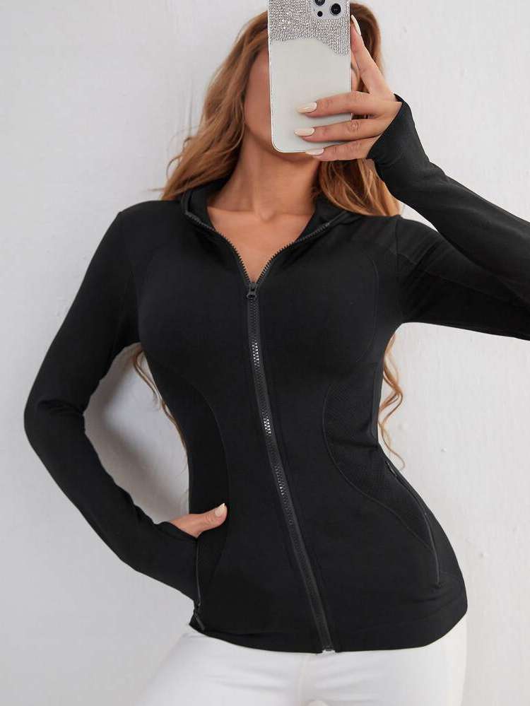 Long Sleeve Regular Plain Sports 3048