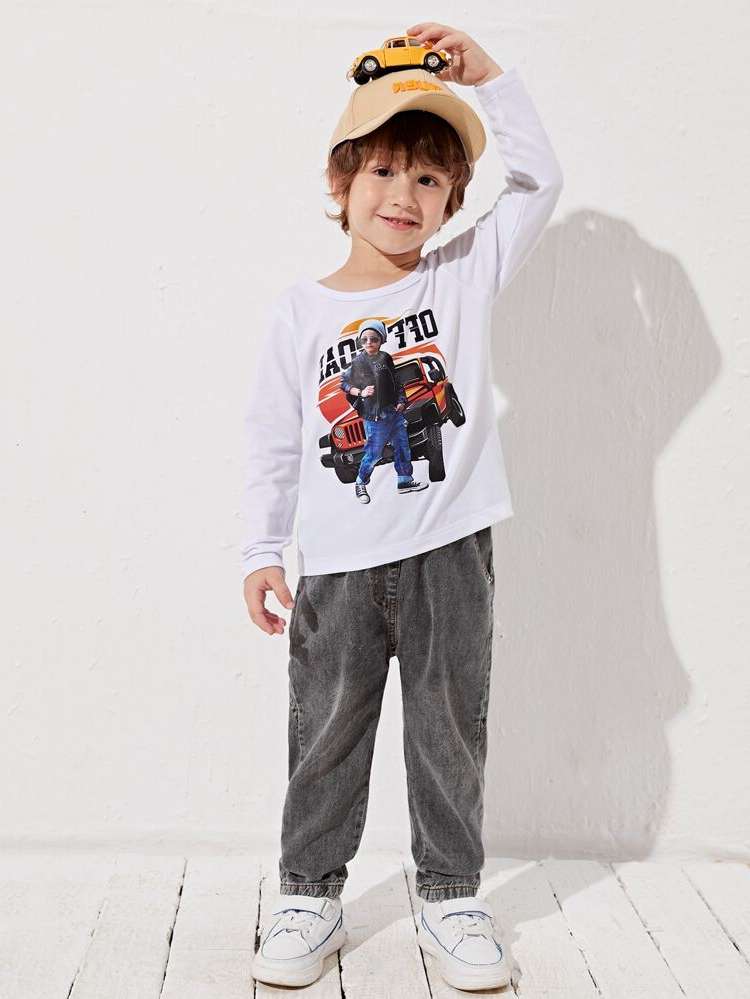 Long Regular Fit  Toddler Boys Clothing 6724