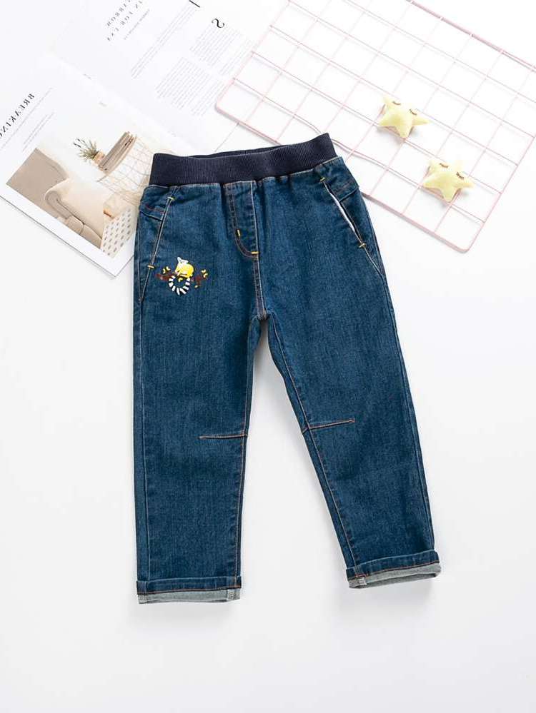  Dark Wash Pocket Kids Clothing 5835