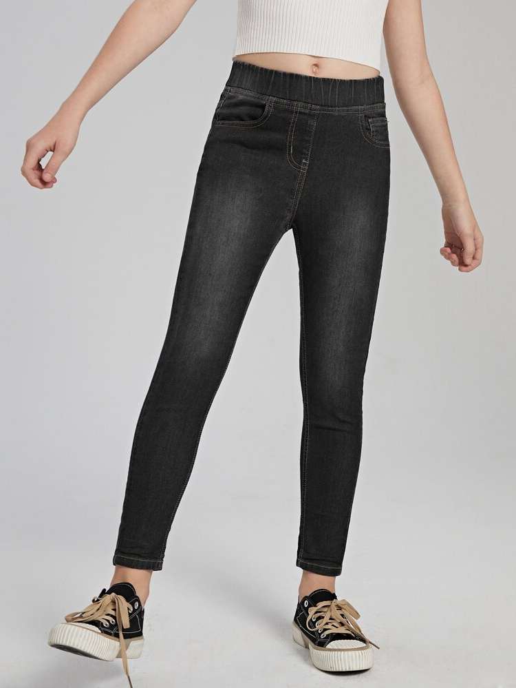  Plain Skinny Girls Clothing 3206