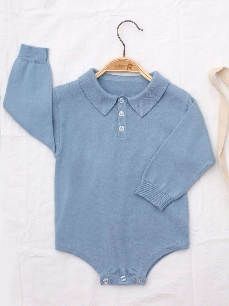 Button Regular Fit Casual Baby Clothing 9109