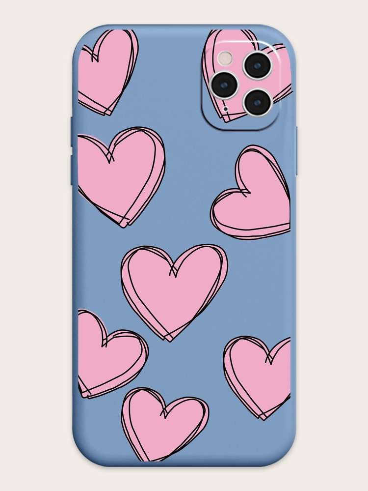  Heart Dusty Blue Phone/Pad Accessories 279