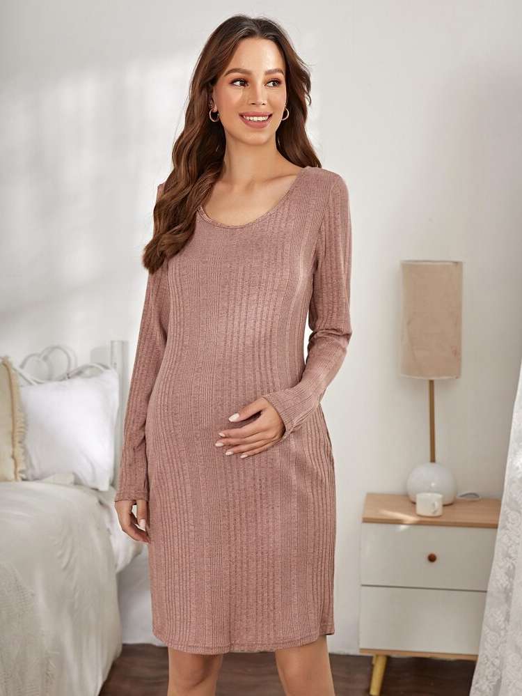  Dusty Pink  Maternity 1373