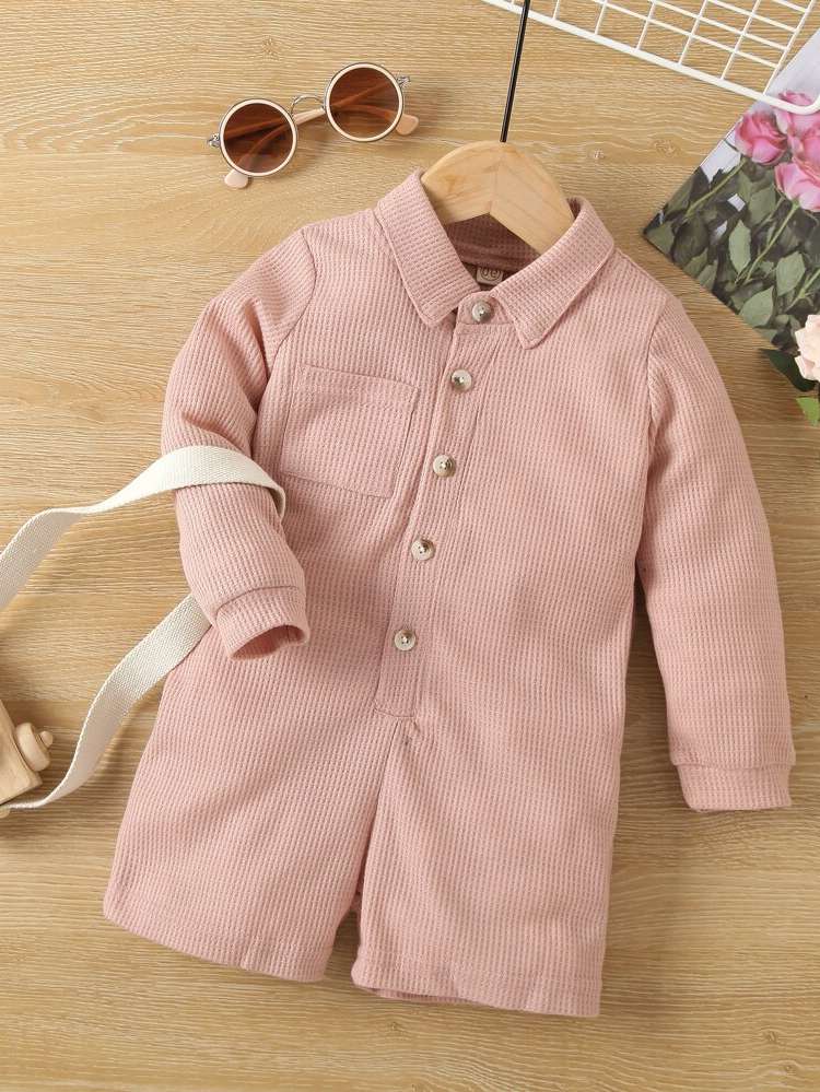  Long Sleeve Plain Dusty Pink Kids Clothing 7203