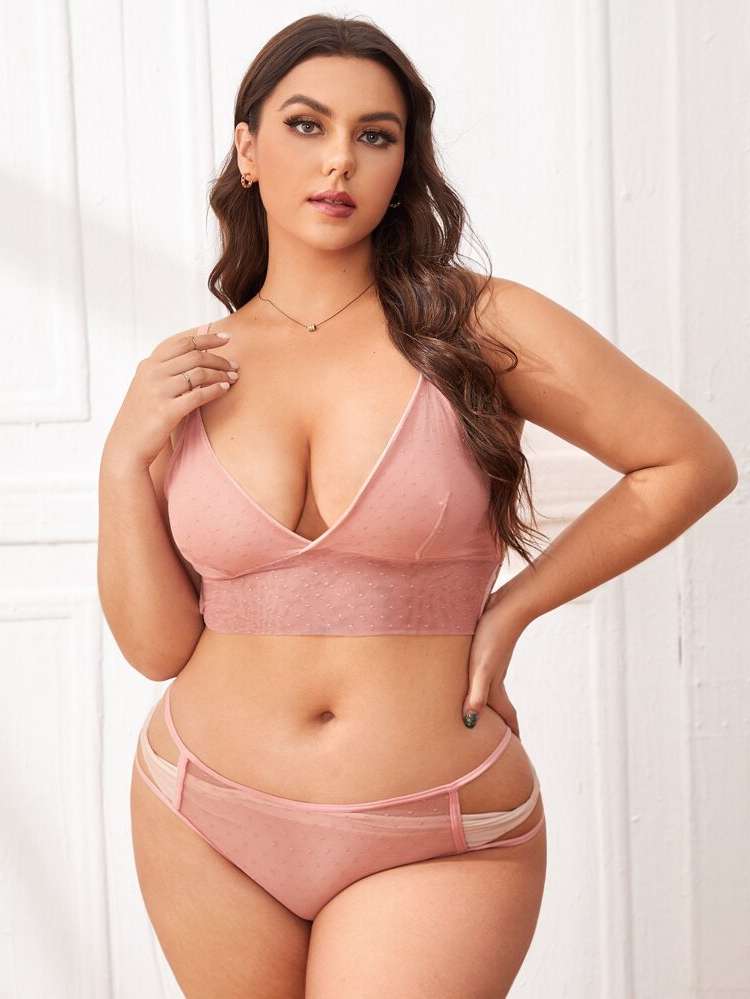  Dusty Pink  Women Plus Intimates 842