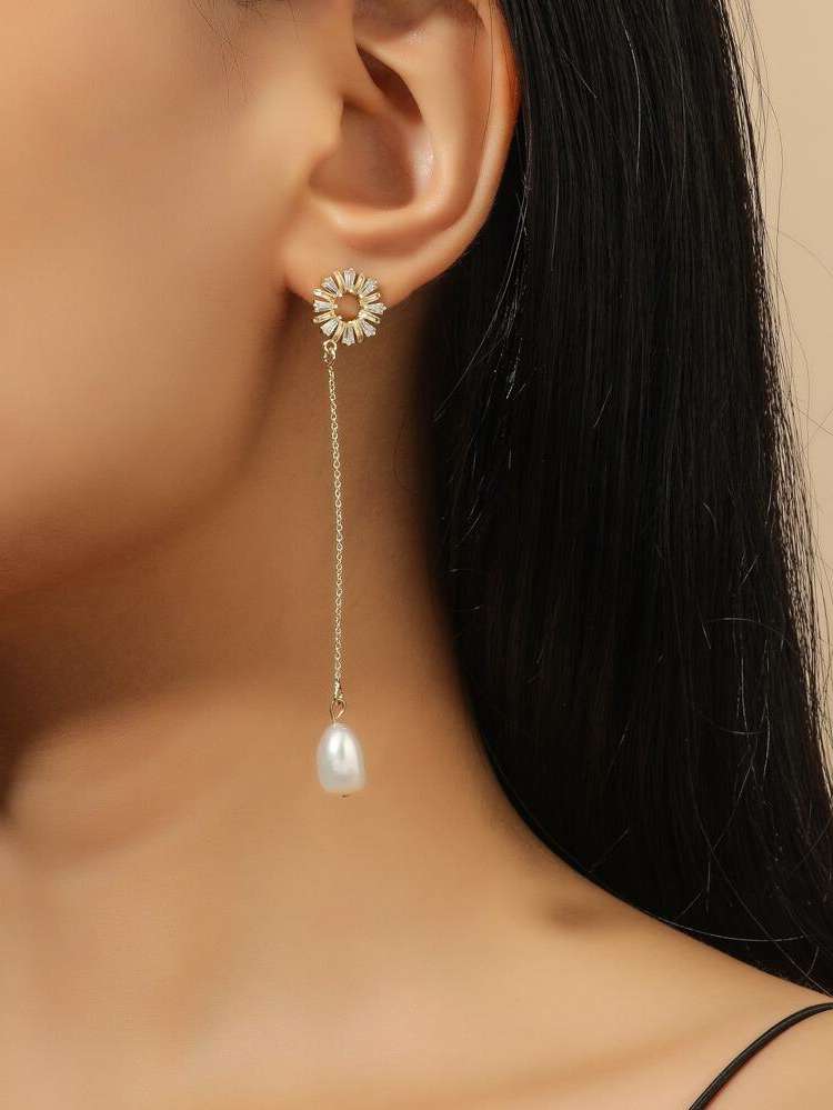 Gold  Glamorous Fine Earrings 5912