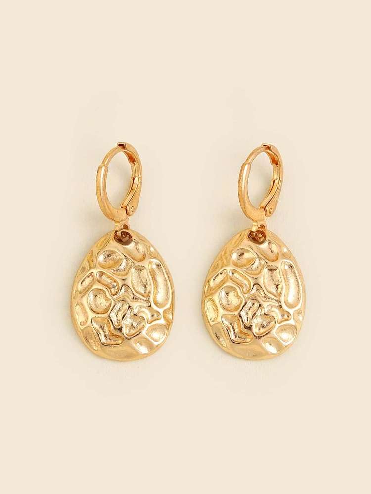  Texture Metal Gold Fashion Jewelry 9190