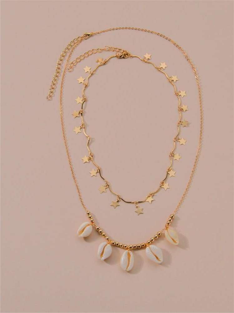  Shell Gold Jewelry 1197