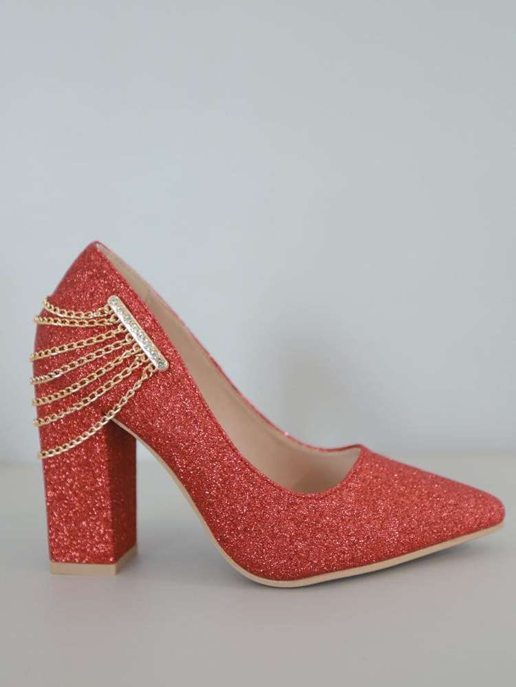  Gold Glamorous Shoes 9282