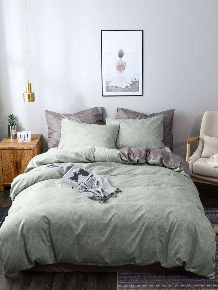 Green Simple  Bedding 8003