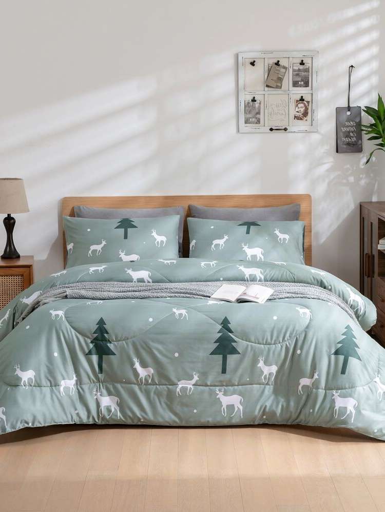 Animal  Green Bedding 8024