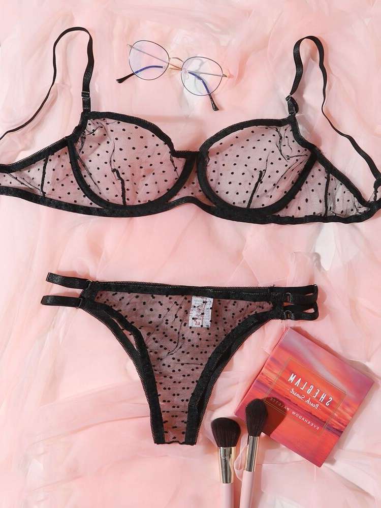  Sheer Romantic Underwear  Sleepwear 519