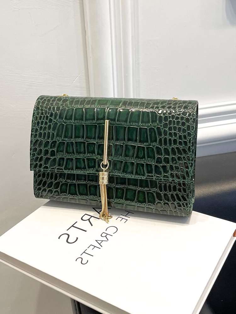 Elegant  Green Women Shoulder Bags 5848