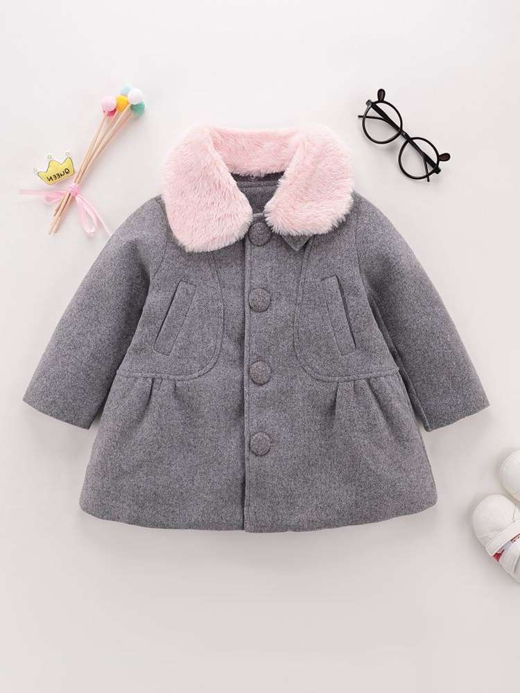  Grey Long Baby Jackets  Coats 1196