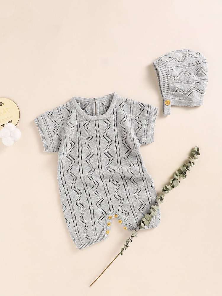  Short Grey Baby Knitwear 626